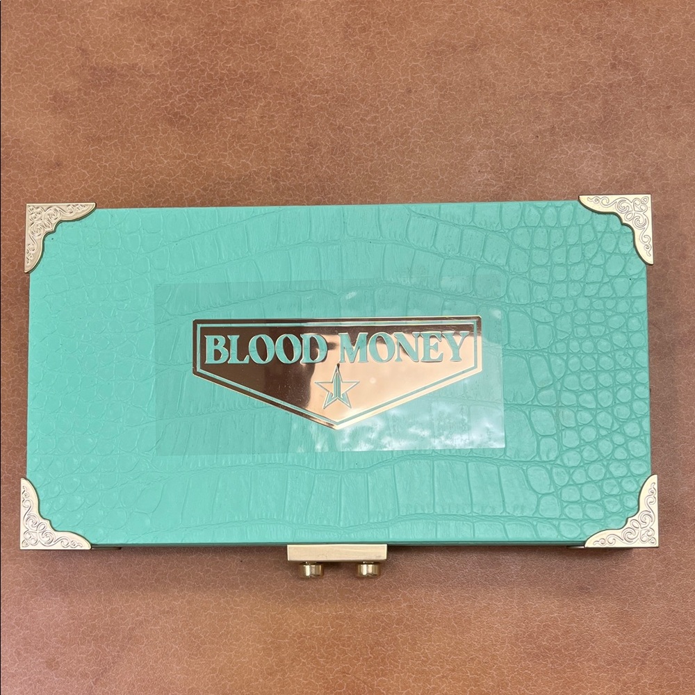Jeffree Star Blood Money Eyeshadow Palette - Aqua Turquoise